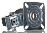 1475pao050p40 Tente Braked Swivel Castor Wheel, 40kg Capacity, 50mm Wheel