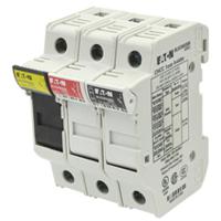 chcc2diu Eaton 30A Rail Mount Fuse Holder for 10 x 38mm Fuse, 2P, 600V ac