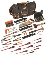4750fb2-19ts001 Bahco 61 Piece Closed Top Bag Mro Tool Kit