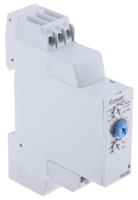 88827103 Crouzet DIN Rail Mount Timer Relay, 12 → 240V ac/dc, 1-Contact, 0.1 s → 100h, SPDT