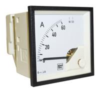 eq74-i2022n1caw0st Sifam Tinsley Sigma Analogue Panel Ammeter 60A AC, 72mm x 72mm Moving Iron