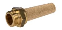 176-2285 RS PRO Brass 12bar Pneumatic Silencer, Threaded, G 3/8 Male