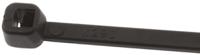 811-1776 RS PRO Cable Tie, Flame Retardant, 150mm x 3.6 mm, Black Nylon, Pk-100