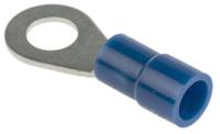 178-7272 RS PRO Insulated Ring Terminal, 5.3mm Stud Size, 1.5mm² to 2.5mm² Wire Size, Blue