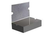 43862 Zarges K470 High Density Rectangular Foam Insert, For Use With K470 Case Model 40810