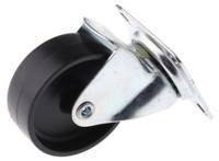 1010poo043p40 Tente Swivel Castor Wheel, 25kg Capacity, 43mm Wheel