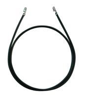 180-6053 RS PRO Female DF11 to Female DF11 Crimped Wire, 300mm, 0.25mm², Black