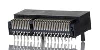 pcie-064-02-f-d-ra Samtec PCIE Series Right Angle Female Edge Connector, Through Hole Mount, 64-Contacts, 1mm Pitch, 2-Row, Solder