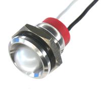 pl14sl182 CML Innovative Technologies PL14SL Series Green, Red Panel LED, 12V, 14mm Mounting Hole Size, Lead Wires Termination,