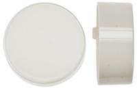 00570752 Molveno White Push Button Cap for Use with Push Button Switch