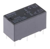 g5v-2-dc48 Omron PCB Mount Signal Relay, 48V dc Coil, 2A Switching Current, DPDT