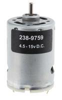 238-9759 RS PRO Geared DC Motor, 21.2 W, 4.5 → 15 V dc, 154.4 gcm, 13360 rpm, 3.18mm Shaft Diameter