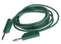 934065104 Hirschmann Test & Measurement, 16A, 60V dc, Green, 2m Lead Length