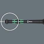 05117997001 Wera Slotted Precision Screwdriver, 2.5 x 0.35 mm Tip, 40 mm Blade, 137 mm Overall