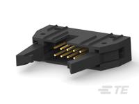 5499206-1 TE Connectivity AMP-LATCH Series Straight Through Hole PCB Header, 10 Contact(s), 2.54 mm Pitch, 2 Row, Shrouded