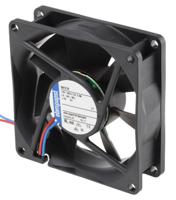 8412n ebm-papst 8400 N Series Axial Fan, 12 V dc, DC Operation, 69m³/h, 2W, 170mA Max, 80 x 80 x 25mm