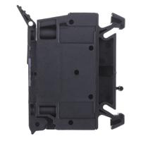 1886580000 Weidmuller  W Series Black, Single-Level, Screw Termination