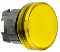 zb4bv083e Schneider Electric Yellow Pilot Light, 22mm Cutout Harmony Series