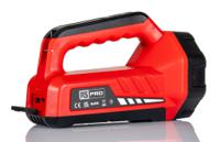 239-7023 RS PRO LED Hand Lamp Black, Red - Rechargeable 1300 lm, 200 mm