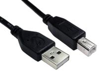 236-9074 RS PRO USB 2.0, Male USB A to Male USB B, 1m