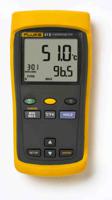 fluke-51-2 Fluke 51 II Wired Digital Thermometer for Industrial Use, E, J, K, T Probe, 1 Input(s), +1372°C Max, ±0.3 K Accuracy