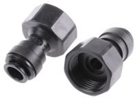 pm451015fe John Guest Hydraulic Straight Compression Tube Fitting PM451015FE, 5/8 in