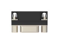 2311765-1 TE Connectivity 9 Way Right Angle Board Mount PCB D-sub Connector Receptacle, 2.77mm Pitch, with Boardlock