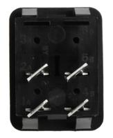 c1350abaab Arcolectric (Bulgin) Ltd DPST, On-Off Rocker Switch Panel Mount