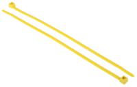 111-04805-t50r-pa66-ye HellermannTyton Cable Tie, 200mm x 4.6 mm, Yellow Polyamide 6.6 (PA66), Pk-100