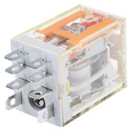 121-7814 RS PRO Plug In Power Relay, 230V ac Coil, 10A Switching Current, DPDT