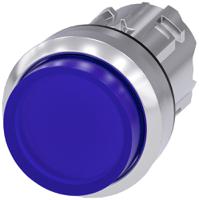 3su1051-0bb50-0aa0 Siemens SIRIUS ACT 3SU10 Series Blue Momentary Push Button Head, 22mm Cutout, IP66, IP67, IP69K