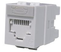 181970105 Molex Premise Networks Female RJ Connector Module, Cable Mount, Cat5e 1 Port 1 -Way