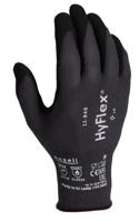 11840090 Ansell 11-840 Grey Nylon, Spandex Nylon, Spandex Glove, Size 9, Nitrile Coating