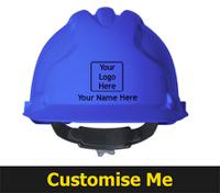 ajb160-000-500 JSP EVOLite Blue Safety Helmet, AdjustableVentilated