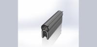 619-1736 RS PRO Black EPDM Edge Protection, 10m