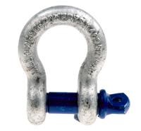 674-106 RS PRO Bow Shackle, Zinc Plated Steel, 3.25t