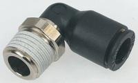 3199-14-21 Legris LF3000 Series Elbow Threaded Adaptor, G 1/2 Male to Push In 14 mm, Threaded-to-Tube Connection Style