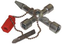 495015 CK Cast Alloy 8-way Cross Wrench, 6 mm Capacity