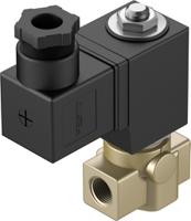 vzwd-l-m22c-m-g18-30-v-1p4-15 Festo 2/2 Pneumatic Solenoid Valve - Solenoid/Spring G 1/8 VZWD Series 24V dc, 1491836