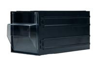 280-6430 RS PRO 1 Drawer Unit, Polystyrene, 112mm x 112mm x 133mm, Black, Transparent