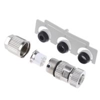 21032812405 HARTING Circular Connector, 4 Contacts, Cable Mount, M12 Connector, Socket, Female, IP67