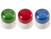 qbs-0319 Klaxon QSB Series Green Flashing, Static Beacon, 110 V, Standard, LED Bulb, IP65, IP67