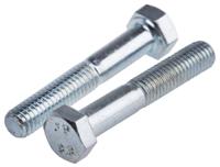 917-3087 RS PRO Bright Zinc Plated Steel, Hex Bolt, M5 x 30mm