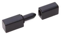 110-4576 RS PRO Die Cast Zinc Barrel Hinge with a Lift-off Pin, Screw Fixing, 63mm x 15mm x 17.5mm