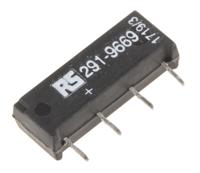 sil05-1a72-bv669 Meder PCB Mount Reed Relay, 5V dc Coil, SPST, 200V dc Max, 1 A Max, 500Ω