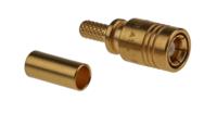 r114082000w Radiall, Plug Cable Mount SMB Connector, 50Ω, Crimp Termination, Straight Body