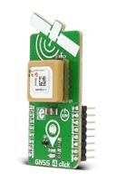 mikroe-2045 MikroElektronika GNSS4 Click SAM-M8Q GLONASS (GNSS), GPS mikroBus Click Board for Asset Tracking for Navigation Devices