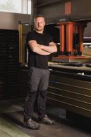 6322-6 S.24 KOMET S1P Unisex Black, Grey, Yellow CROSSFIBRE Toe Capped Safety Trainers, UK 6, EU 40