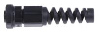 822-9631 RS PRO Black Nylon Cable Gland, M12 Thread, 3mm min., 6.5mm max., IP68