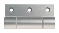 72-1-4231 Pinet Aluminium Spring Hinge, Screw Fixing, 100mm x 82.5mm x 5.5mm